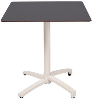 Mesa Ezpeleta abatible white Blancos anthracite Aluminio lacado 70x70