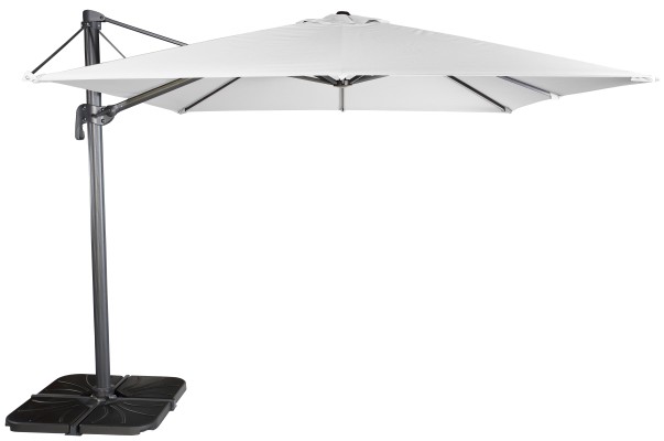 Parasol Ezpeleta Cuadrados Anthracite 2 Grises white Olefin 3X3