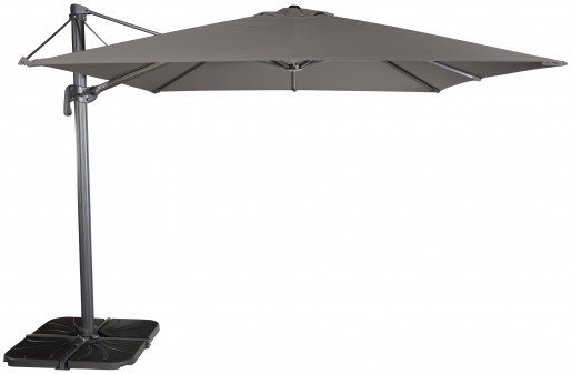 Parasol Ezpeleta Cuadrados Anthracite 2 Grises anthracite Olefin 3X3