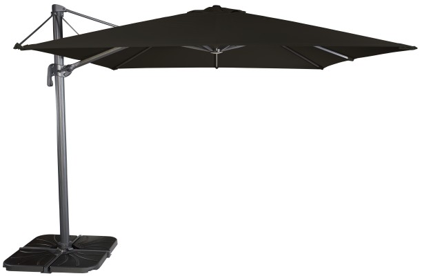 Parasol Ezpeleta Cuadrados Anthracite 2 Grises black Olefin 3X3