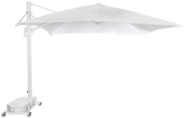 Parasol Ezpeleta Cuadrados White 2 Blancos white Olefin 3X3