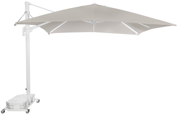 Parasol Ezpeleta Cuadrados White 2 Blancos sand Olefin 3X3