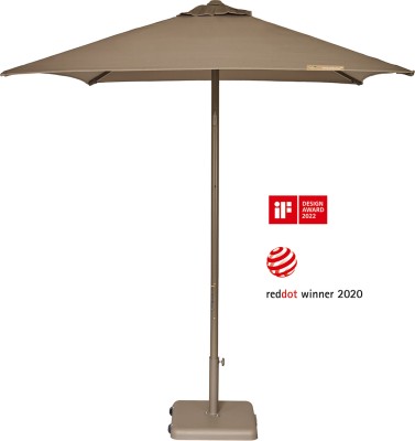 Parasol Ezpeleta Cuadrados Taupe 2 Marrones Taupe Pureti 2,5X2,5