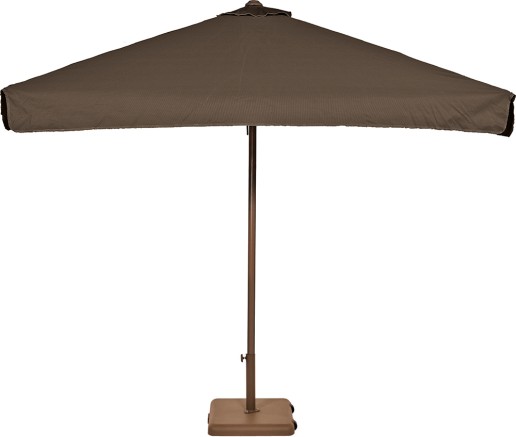 Parasol Ezpeleta Cuadrados Taupe 4 Marrones moka Olefin 2,5X2,5