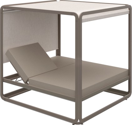 Lounge Ezpeleta Cama Balinesa taupe taupe Marrones Aluminio lacado Nautic
