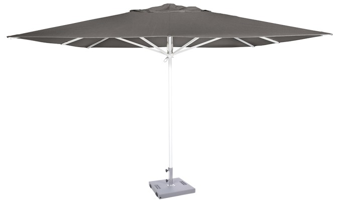 Parasol Ezpeleta Cuadrados White 2 Blancos anthracite Olefin 3,5X3,5