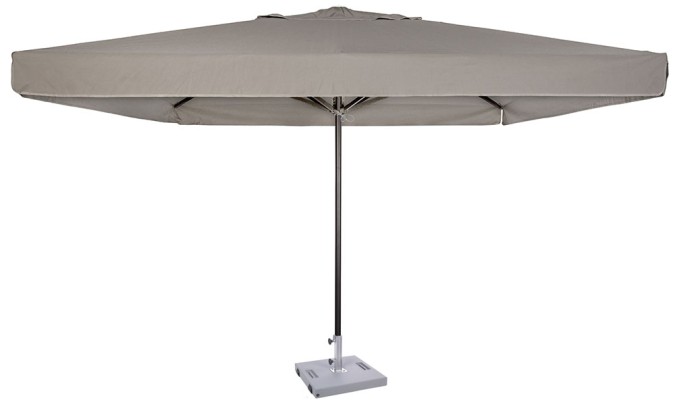 Parasol Ezpeleta Cuadrados Anthracite 4 Grises taupe Olefin 3,5X3,5