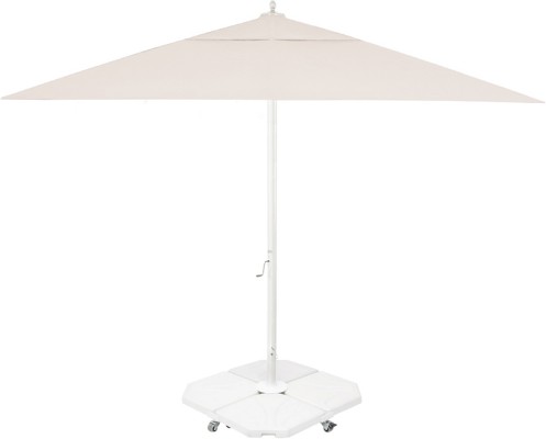 Parasol Ezpeleta Cuadrados White 2 Blancos taupe Olefin 4X4