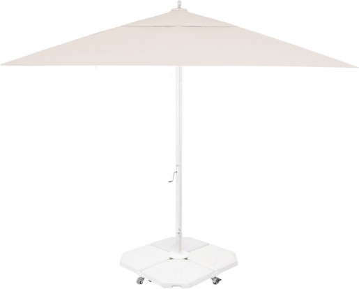 Parasol Ezpeleta Cuadrados White 2 Blancos taupe Olefin 4X4