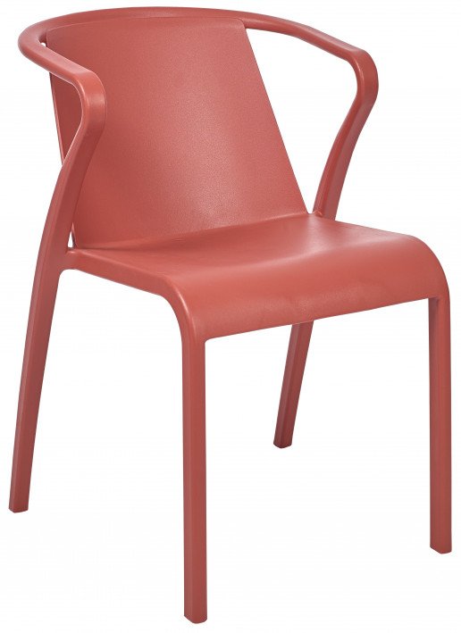 Silla Ezpeleta Con brazos Polipropileno  brick 