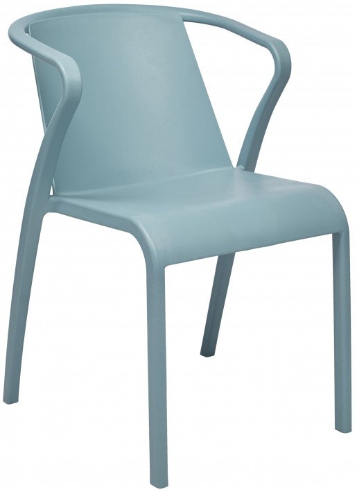 Silla Ezpeleta Con brazos Polipropileno  aquamarine 