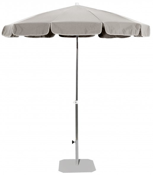 Parasol Ezpeleta Redondos Inox 1 Grises sand Olefin 2