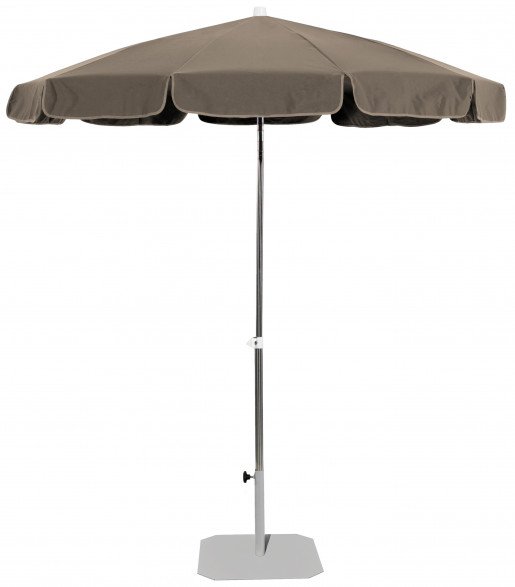 Parasol Ezpeleta Redondos Inox 1 Grises taupe Olefin 2
