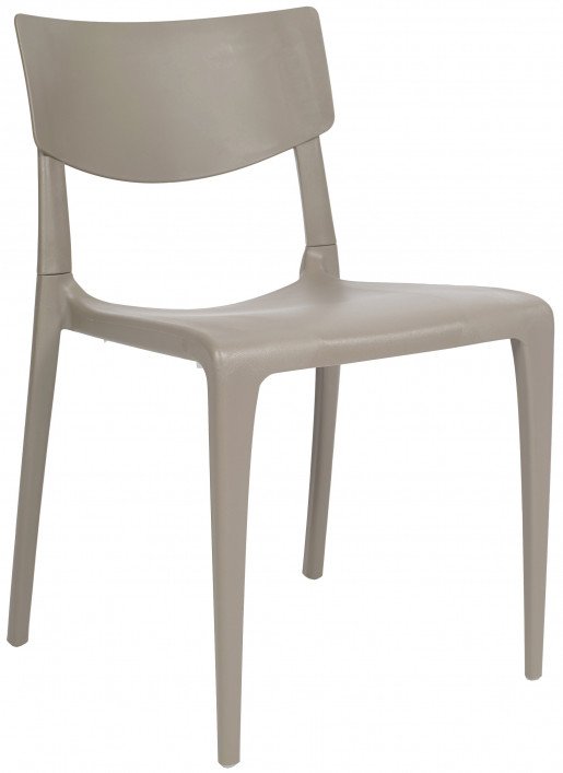 Silla Ezpeleta Sin brazos Polipropileno  taupe 