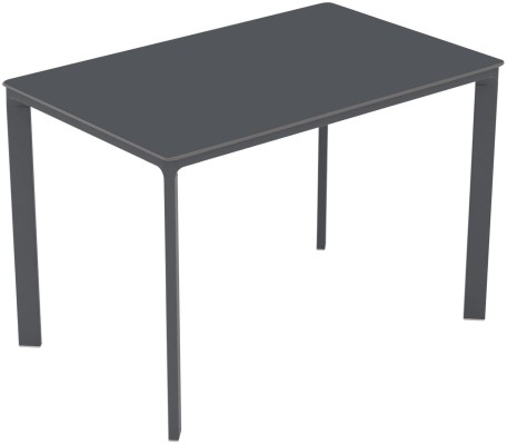 Mesa Ezpeleta  anthracite Grises anthracite Aluminio lacado 120x80