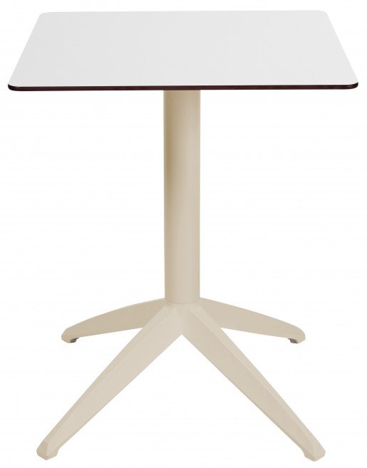 Mesa Ezpeleta abatible Sand Blancos white Polipropileno 60x60
