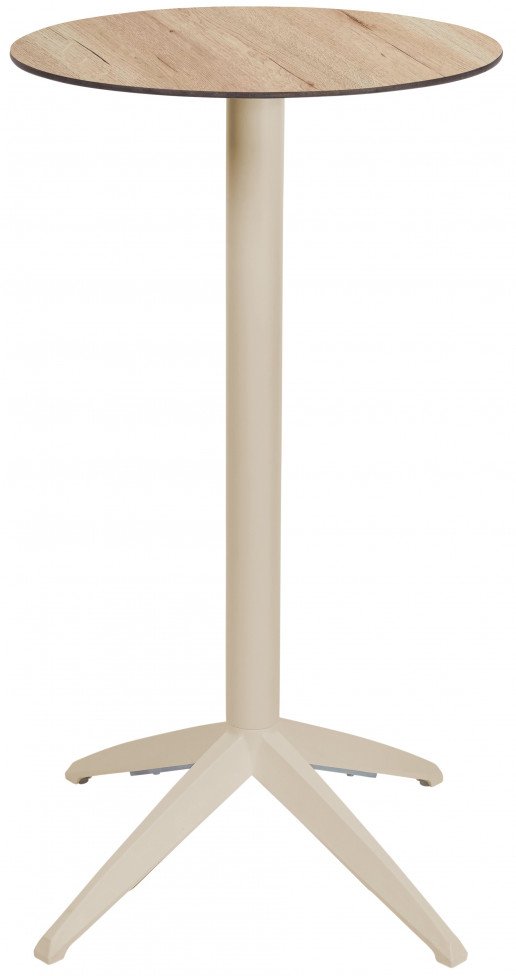 Mesa Ezpeleta  Sand Blancos oak Polipropileno 60