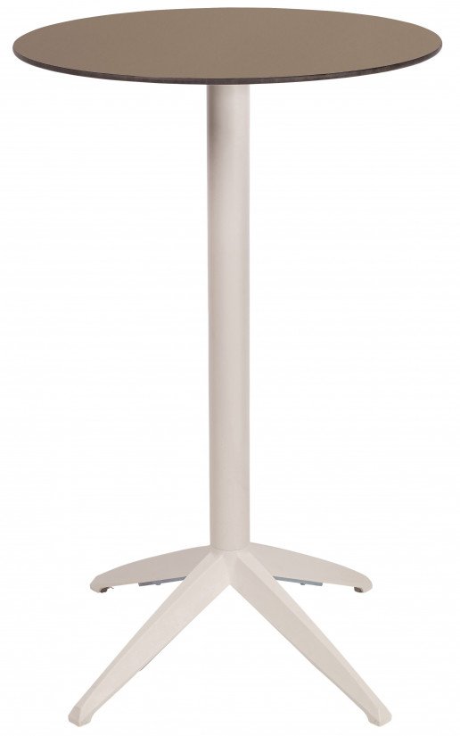 Mesa Ezpeleta  white Blancos Taupe Polipropileno 70